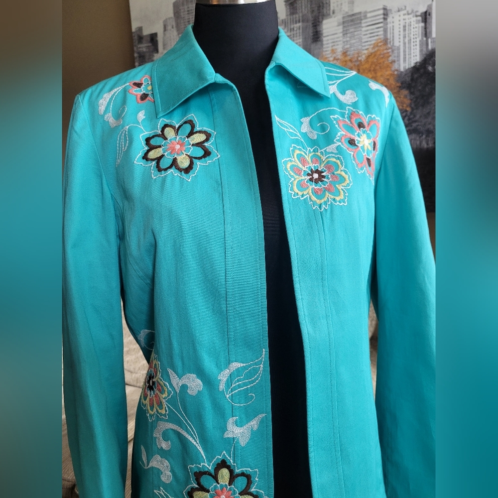 29 Birch Hill Teal Jacket